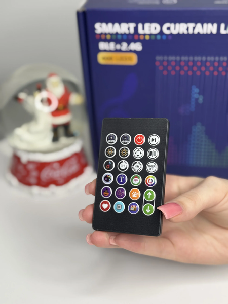 Smart гірлянда-штора, Bluetooth 2X2 SMART-1 фото