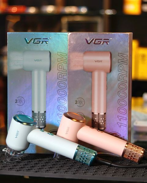 Професійний високошвидкісний фен VGR Jade Mint VGR - 67 фото