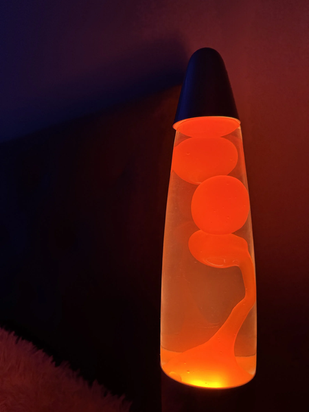 Лавова лампа помаранчева LAVA-1 фото